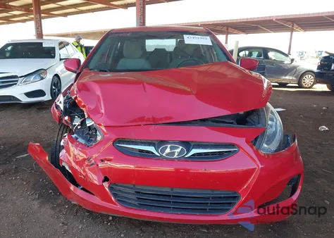 2014 Hyundai Accent Gls z USA, uszkodzony, nr VIN KMHCT4AE0EU714406